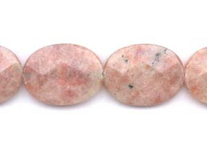 Indian Sunstone 30x40 Faceted Flat Oval