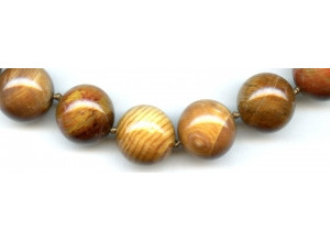 Wood Opalite 18mm Round