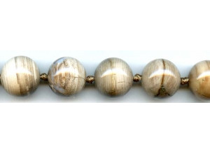 Wood Opalite 19-20mm Round