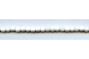 White Agate 6mm Round