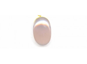 Pink Chalcedony 32x20 Pendant