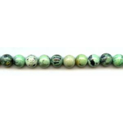 Green Turquoise 10mm Round
