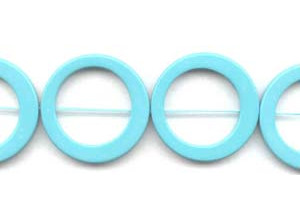 Imitation Turquoise 36mm Donut