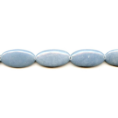 338-0021 Angelite <br>15x30 Flat Oval