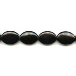 Black Obsidian 18x25 Flat Oval