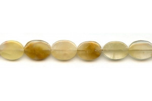 Yellow Hematoid Quartz 10-12x Flat Oval