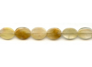 Yellow Hematoid Quartz 10-12x Flat Oval