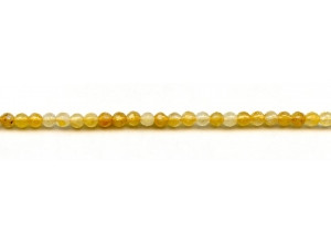 Yellow Quartz 4.5mm Faceted Round