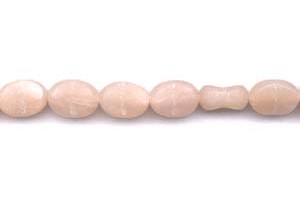 Matte Peach Aventurine 12x16 Fancy Flat Oval