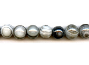 Black Sardonyx 13-16mm Round