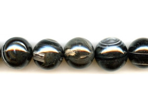 Black Sardonyx 22-24mm Round