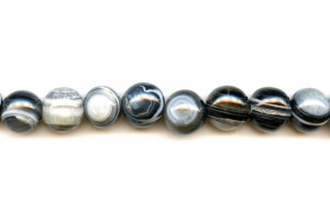 Black Sardonyx 12-16mm Round