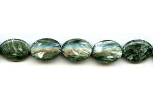 Seraphinite 15x20 Flat Oval