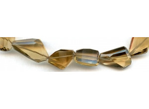 Champagne Quartz 12-15x Faceted Nugget