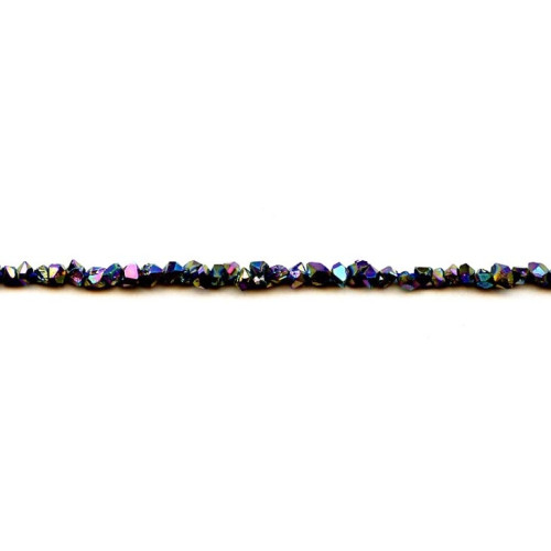 381-0049 Plated Crystal <br>4-5x Faceted Chips