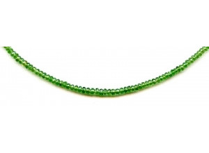 Tsavorite 2-3mm Faceted Rondell