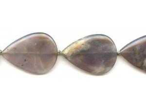 Purple Chalcedony 25-28x Flat Pear