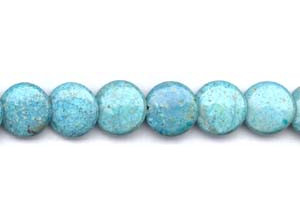 Peru Turquoise 18mm Lentil