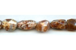 Brandy Opal 18x25 Faceted Nugget