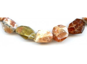 Brandy Opal 15-18x Faceted Nugget