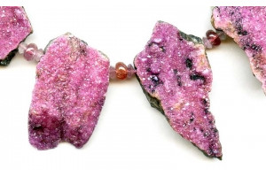 Cobaltoan Calcite 27-57x Drusy Drop