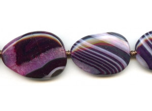 Geode Agate 20-30x Fancy Flat Oval