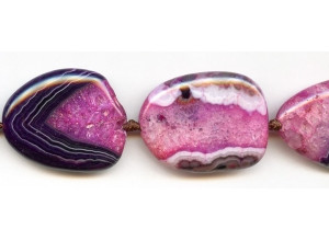 Dyed Agate 24-30x Fancy Flat Oval