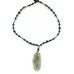 401-1104 Drusy Agate <br>70x32 Pendant