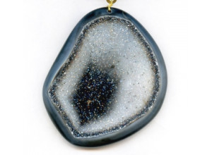 Drusy Agate 87x75 Pendant