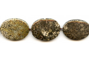 Palm Jasper 24x32 Flat Oval