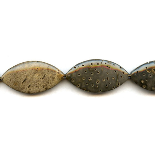 409-0005 Palm Jasper <br>20-22x Marquise