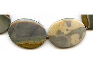 Landscape Jasper 25-30x Flat Oval