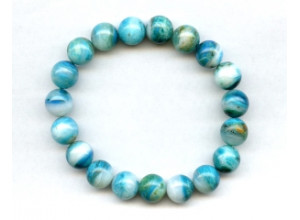 Opaline 10mm Round Bracelet