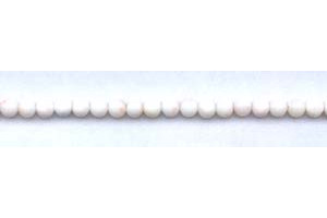 White Coral 6mm Round