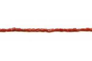 Ox Blood Coral 3x5 Fancy Tube