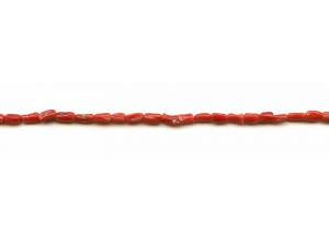 Ox Blood Coral 3x5 Fancy Tube