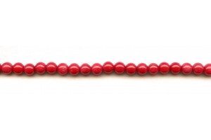 Dyed Coral 5.5-6mm Round