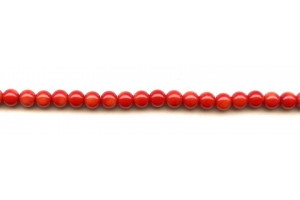 Dyed Coral 5.5-6mm Round