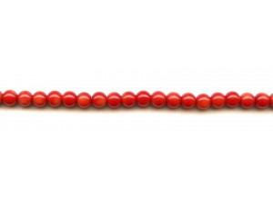 Dyed Coral 5.5-6mm Round