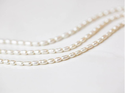 Freshwater Pearl Rice 3x4mm Rice