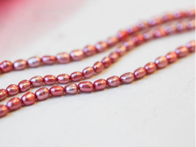 Freshwater Pearl Rice 3x4mm Rice