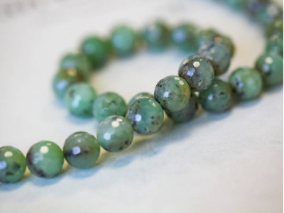 Chrysoprase 10mm Faceted Round