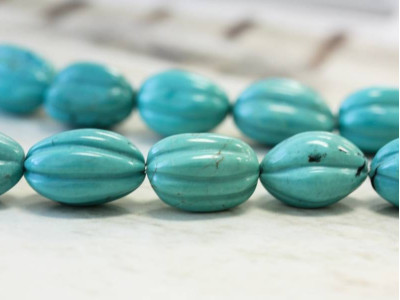 Chinese Turquoise 12-13x Corrugated