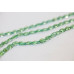 118-1051 Green Fluorite <br>5x7 Faceted Flat Oval