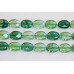 118-1061 Green Fluorite <br>15x20 Faceted Flat Oval