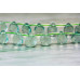 118-1106 Green Fluorite <br>9x11 Flat Pear Briolette