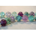 124-1156 Fluorite <br>25mm Knotted Ball