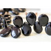 127-1059 Rainbow Obsidian <br>18x25 Flat Pear Drop