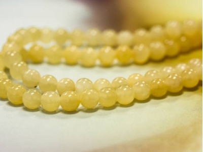 Yellow Calcite 6.5mm Round