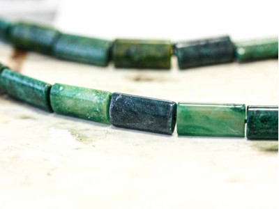 African Jade 8x16 Oval Tube